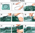 Reusable Garden Yard Waste Bag - Heavy-Duty