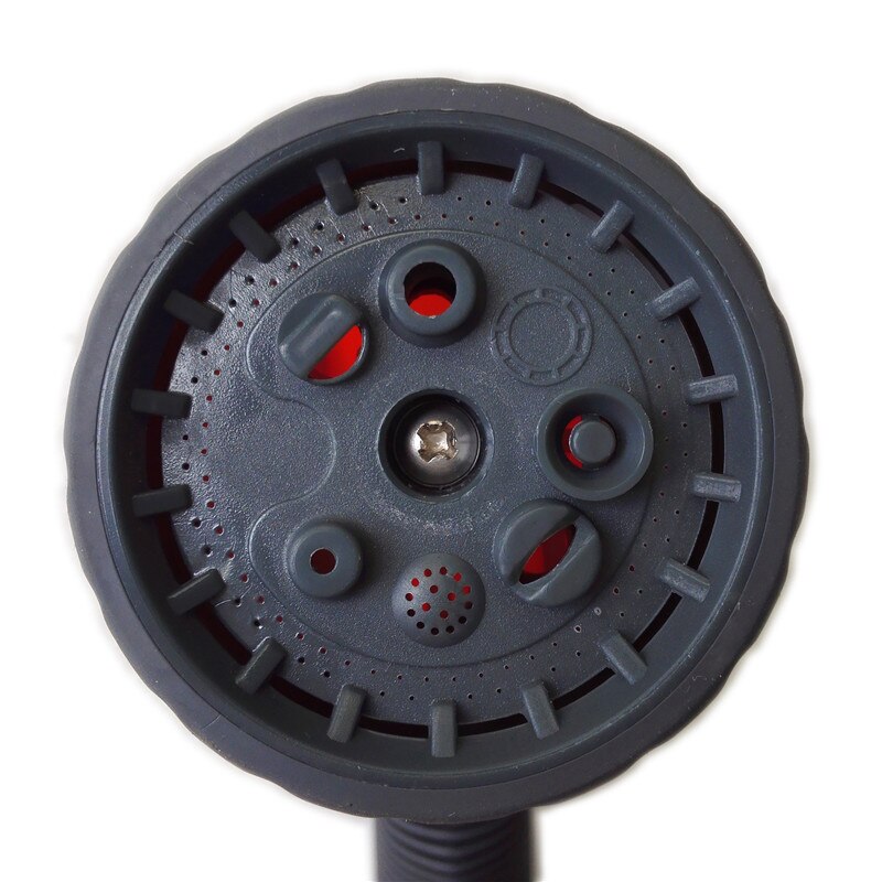 Heavy-Duty 8-Pattern Metal Garden Hose Nozzle