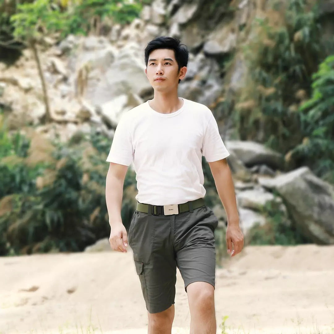 Heavy-Duty Nylon Work Belt - Metal Buckle