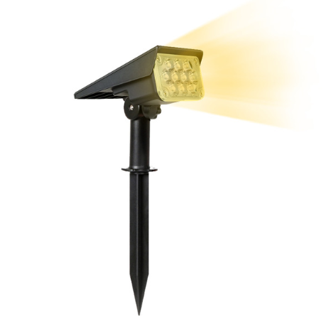 Solar-Powered Garden Spotlight - Adjustable Waterproof