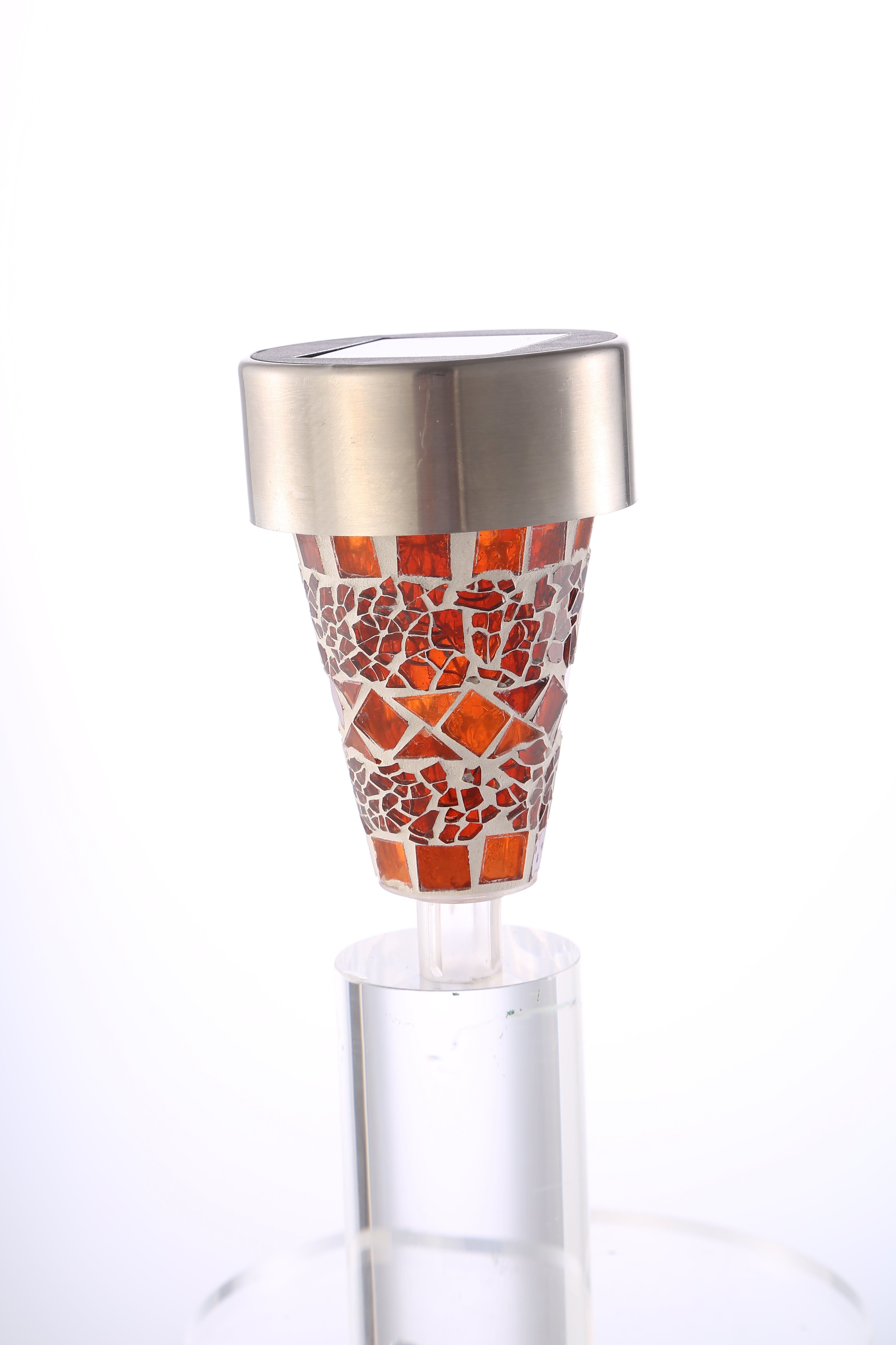 LED Solar Pathway Lights - Set of 6, Warm White
